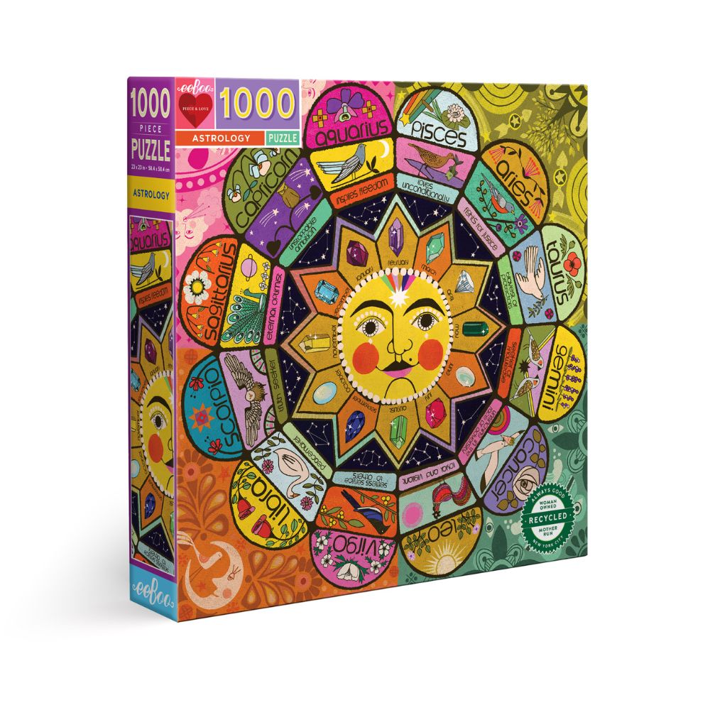 Eeboo 1000 Piece Puzzle - Astrology