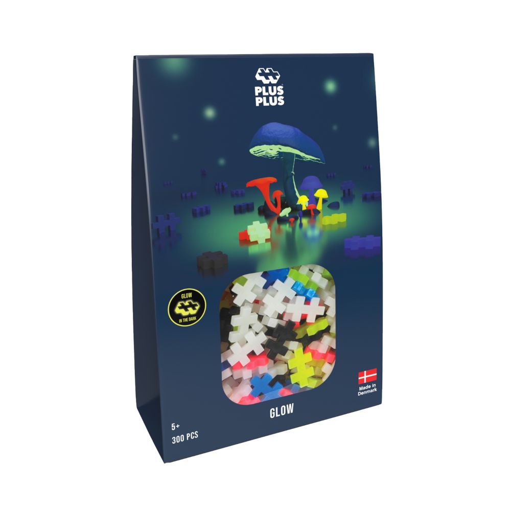 Plus Plus - Open Play Glow (300 pcs)