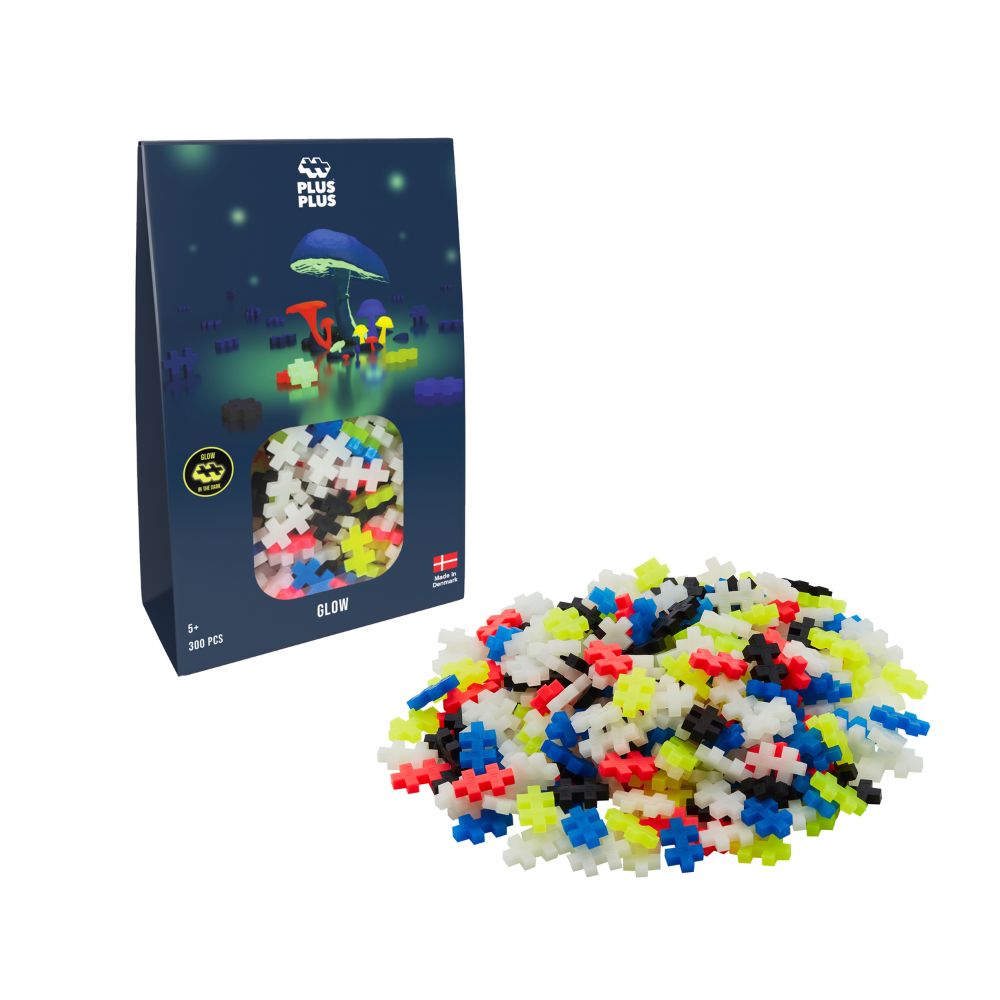 Plus Plus - Open Play Glow (300 pcs)