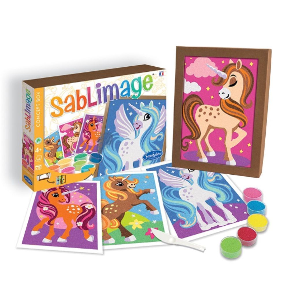 sablimage unicorns sand art