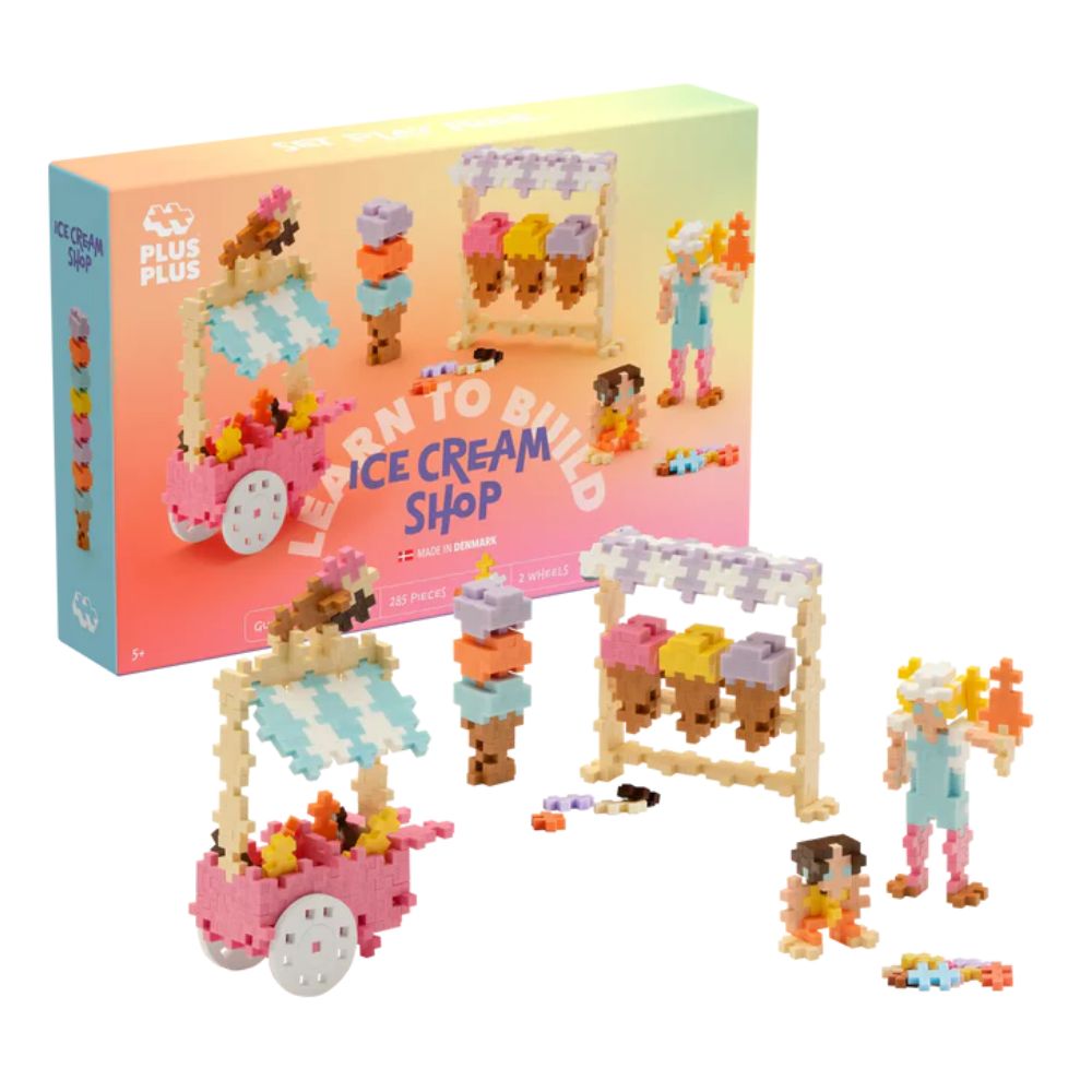 Plus Plus Learn to Build - Ice Cream Shop