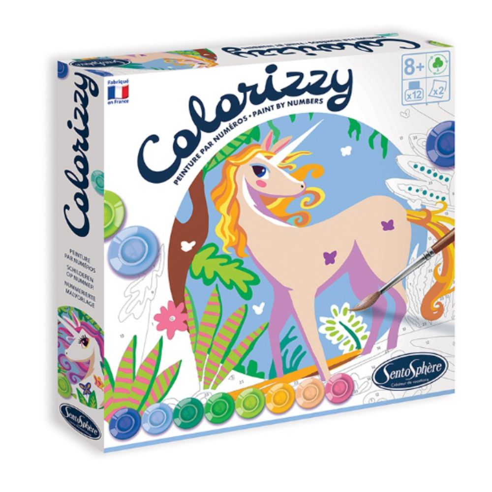Colorizzy Painting By Numbers Unicorn