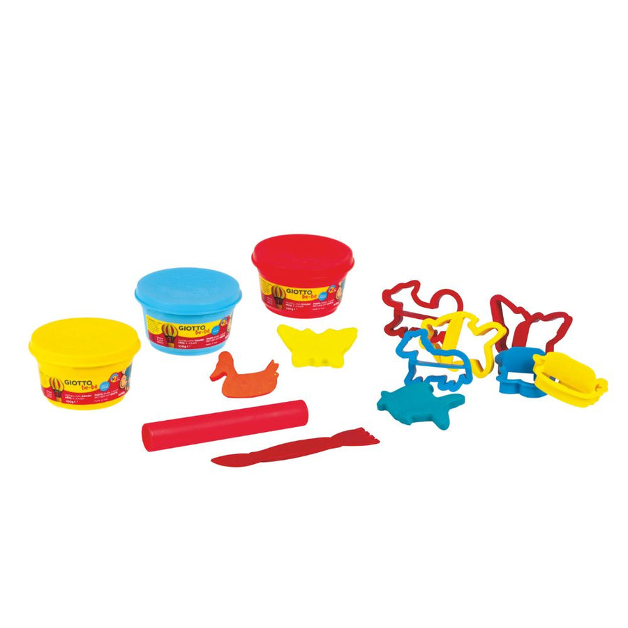 Giotto Be-Be My First Creations Play Dough Modelling 11pcs Set for 2 years+