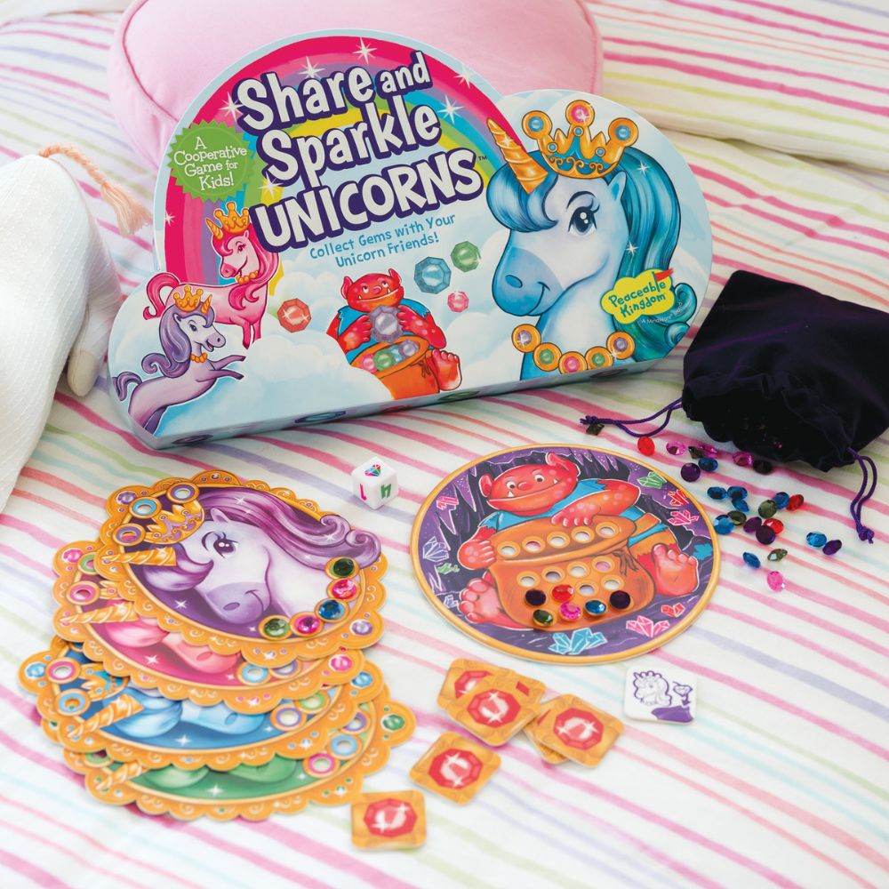 Peaceable Kingdom Share & Sparkle Unicorns
