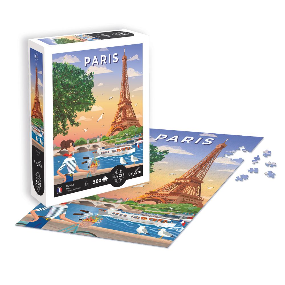 Calypto Jigsaw Puzzle 500 Piece - Paris PREORDER
