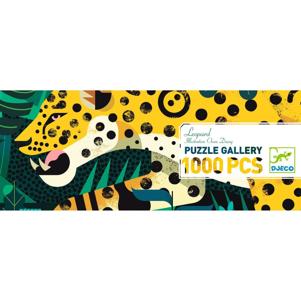 Djeco Gallery Puzzle - Leopard 1000 pcs