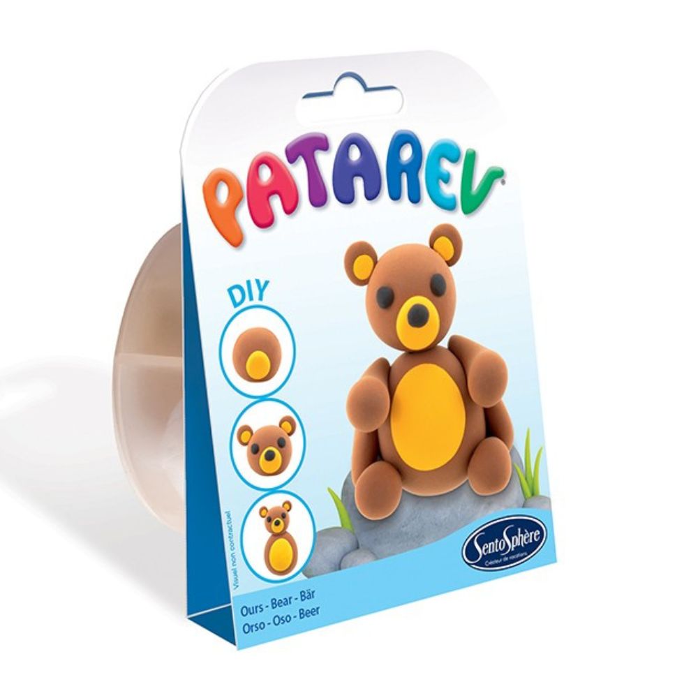 Patarev Pocket Bear - Air Drying Clay Kit
