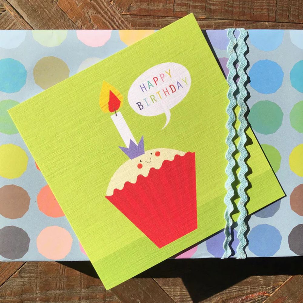 Cupcake Birthday Card