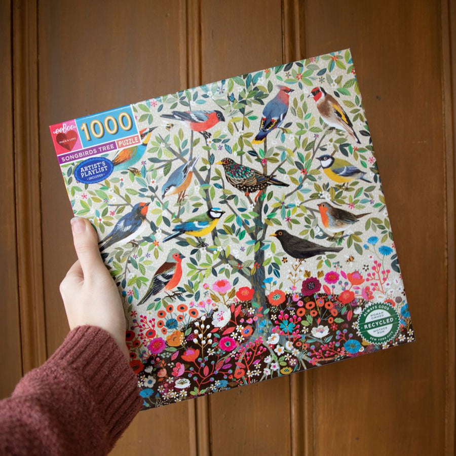 Eeboo 1000 Piece Puzzle - Songbirds Tree
