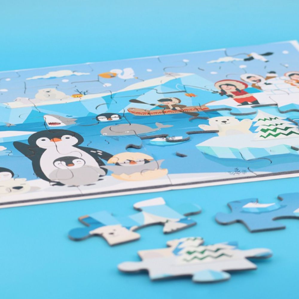 Calypto Jigsaw Puzzle - Eskimos 36 pieces