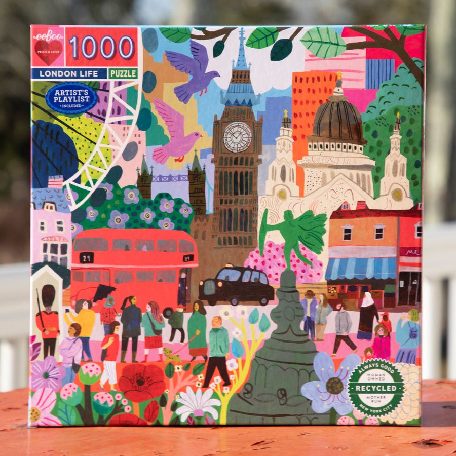 Eeboo 1000 Piece Puzzle - London Life