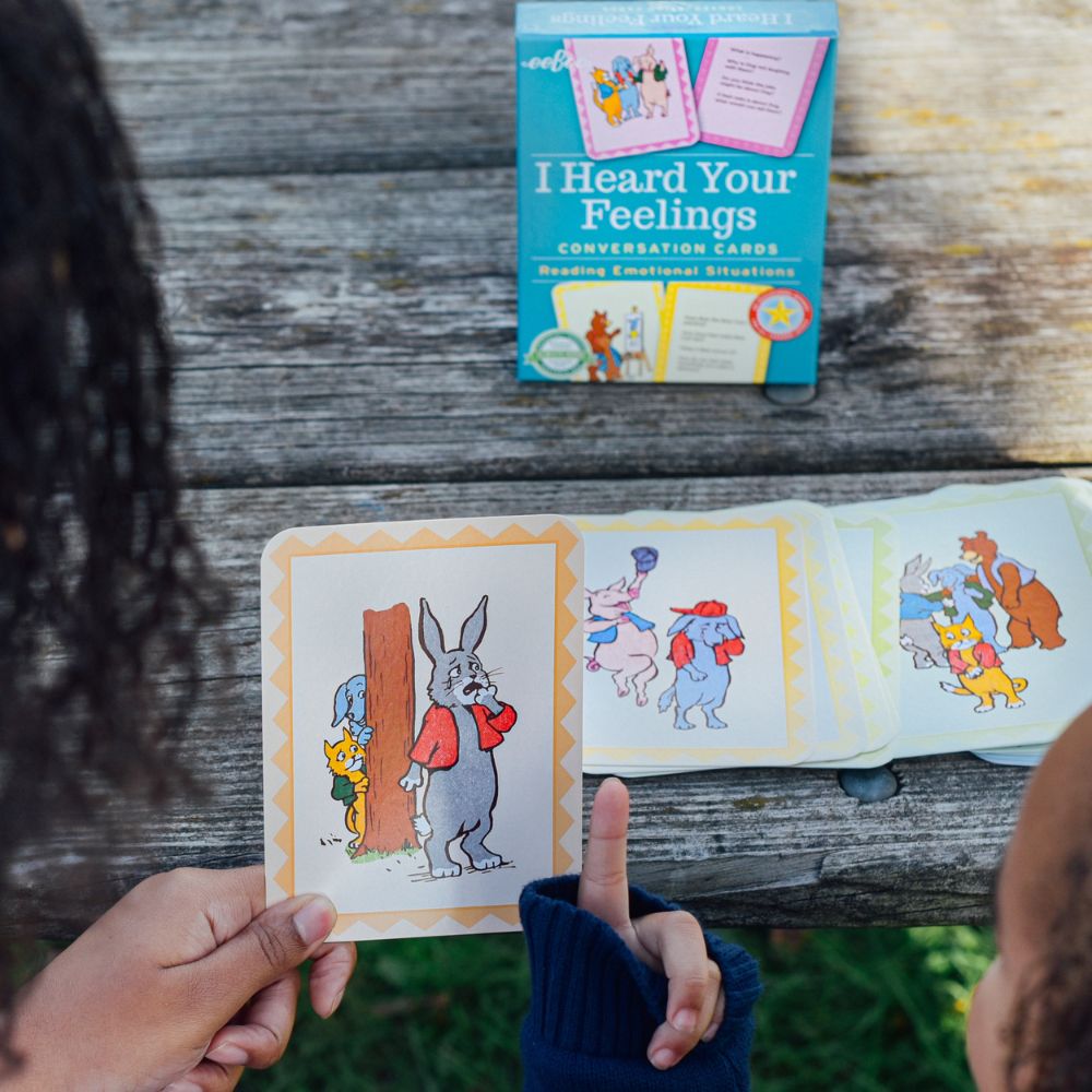 Eeboo I Heard Your Feelings Conversation Cards