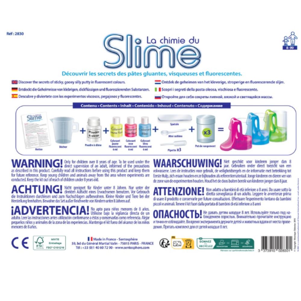 Sentosphère Make Your Own Slime Workshop