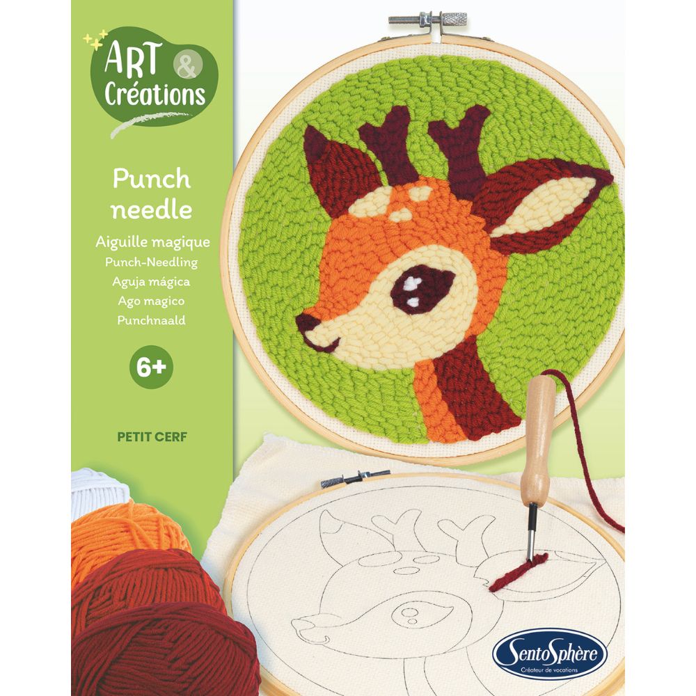 Sentosphere Art Creations Punch Needle Little Deer