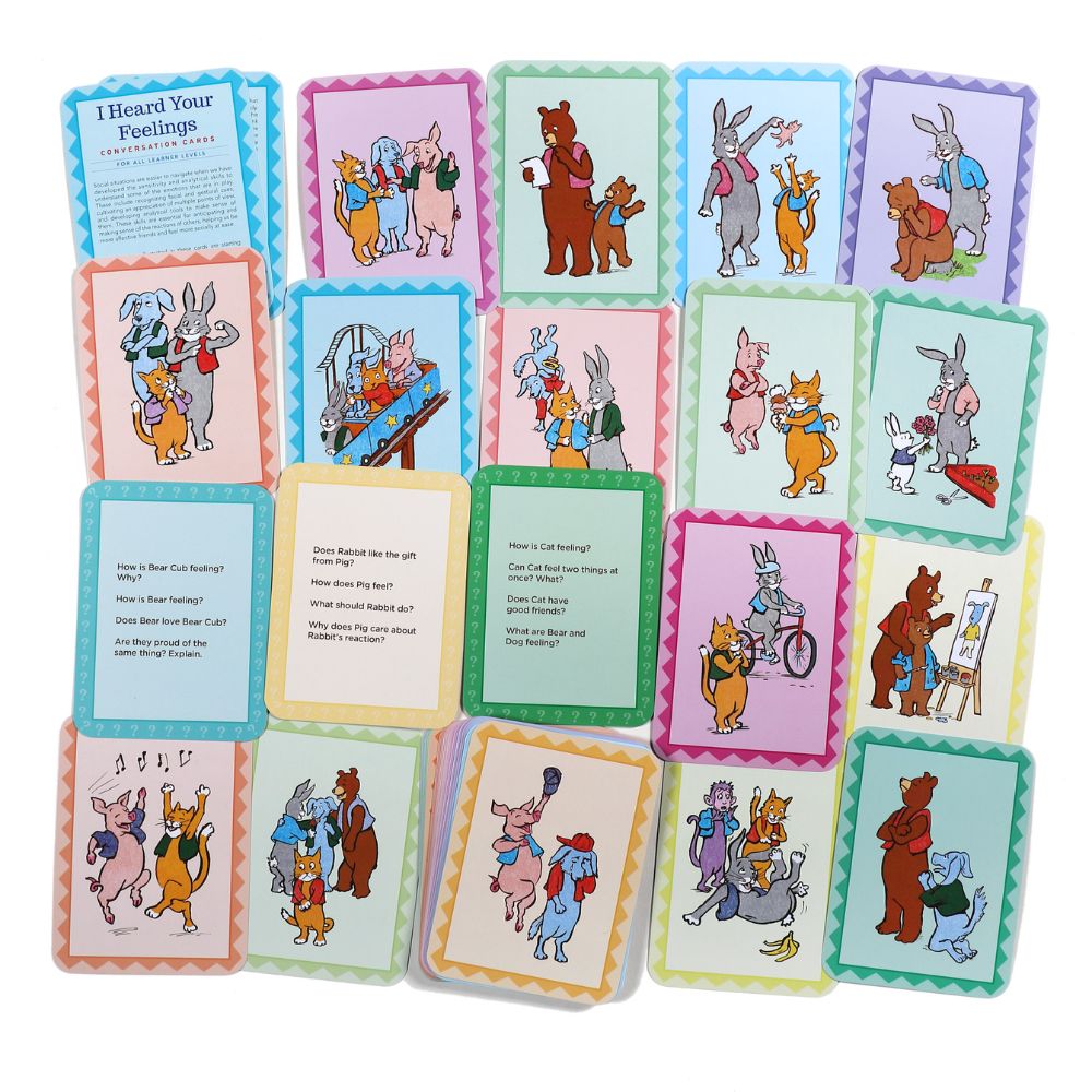 Eeboo I Heard Your Feelings Conversation Cards