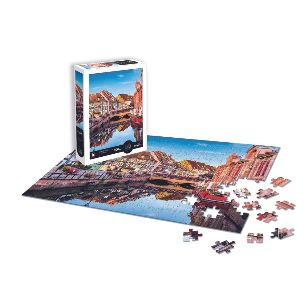 Calypto Jigsaw Puzzle 1000 Piece - Colmar's Little Venice (Alsace)