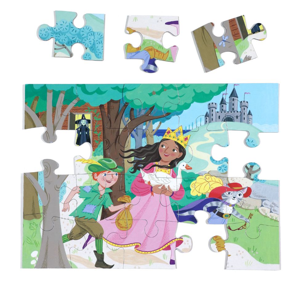 Eeboo Princess Adventure 20 piece puzzle