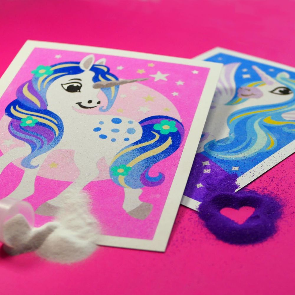 sablimage sand art unicorn