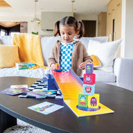 Peaceable Kingdom Crash Monsters - The Stack, Skate and Crash Game!