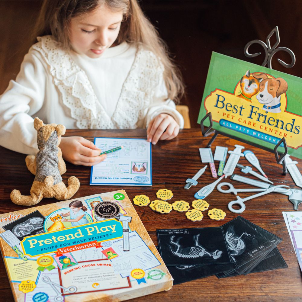 Eeboo Pretend Play Vet Pretend Play at Crafts4Kids Crafts4Kids