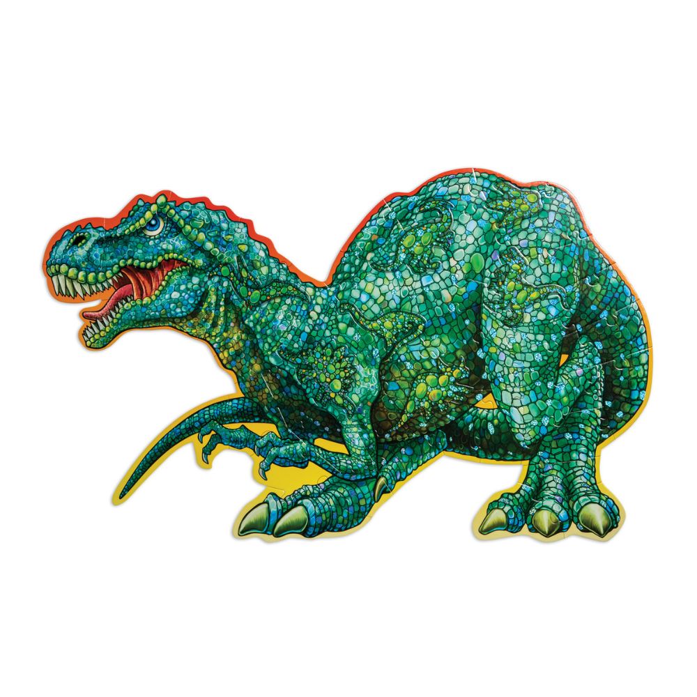 Peaceable Kingdom Shiny Dinosaur Floor Puzzle