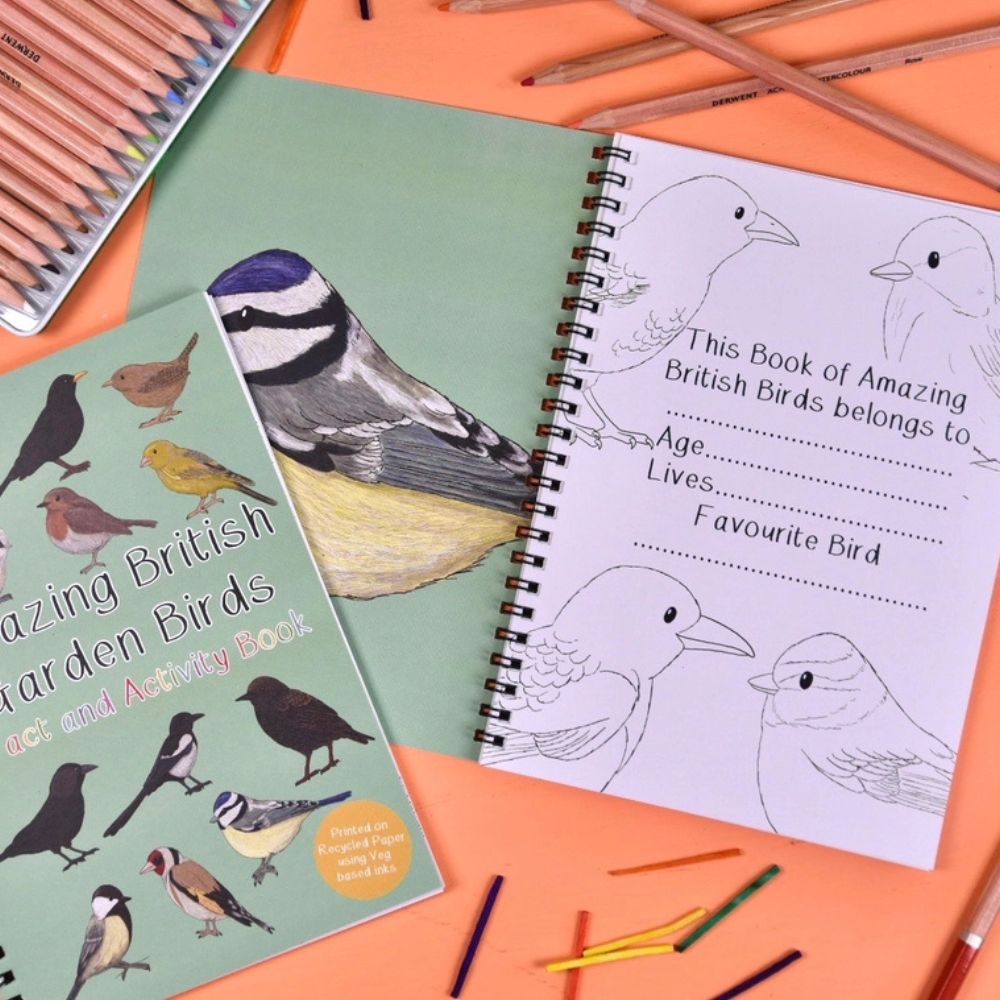 Amazing British Garden Birds Fact and Activity Book