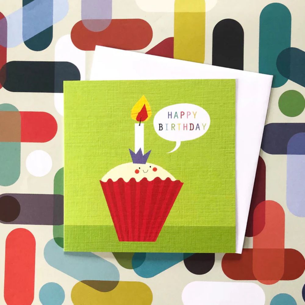 Cupcake Birthday Card