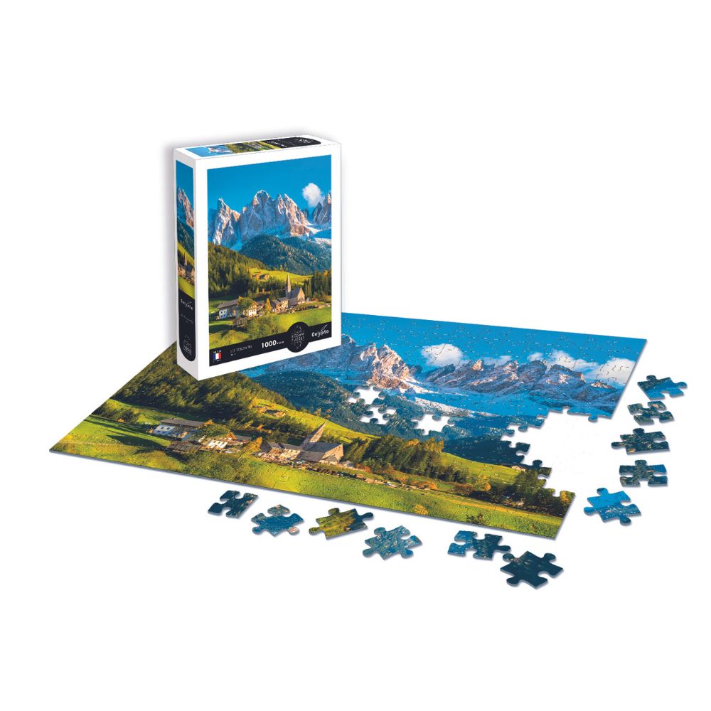 Calypto Jigsaw Puzzle 1000 Piece - Dolomite Mountains in Italy