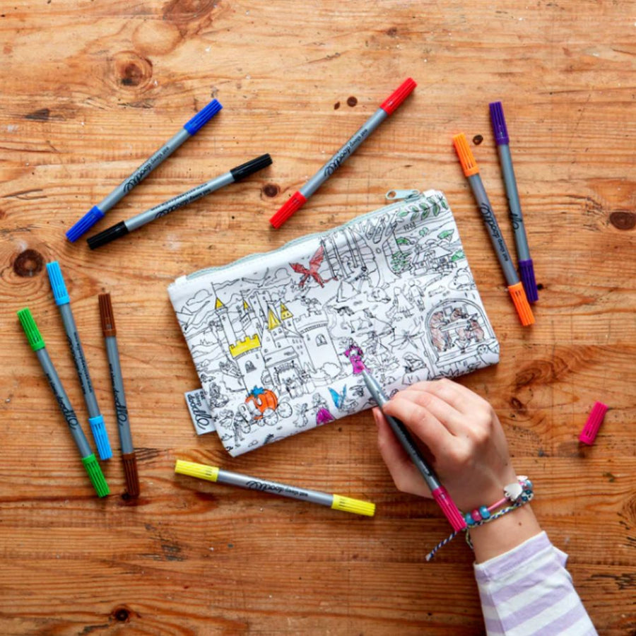 Eat Sleep Doodle - Fairytales & Legends Colour In Pencil Case