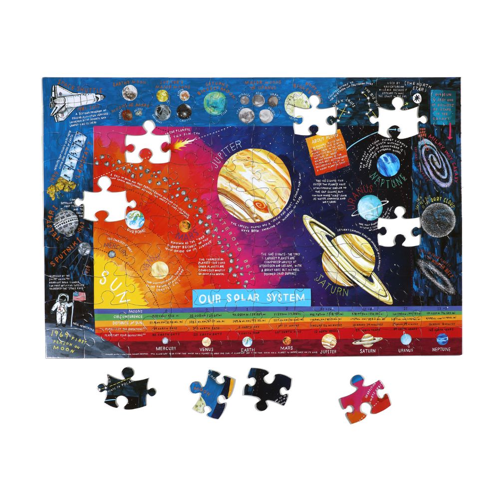 Eeboo Solar System 100 piece puzzle