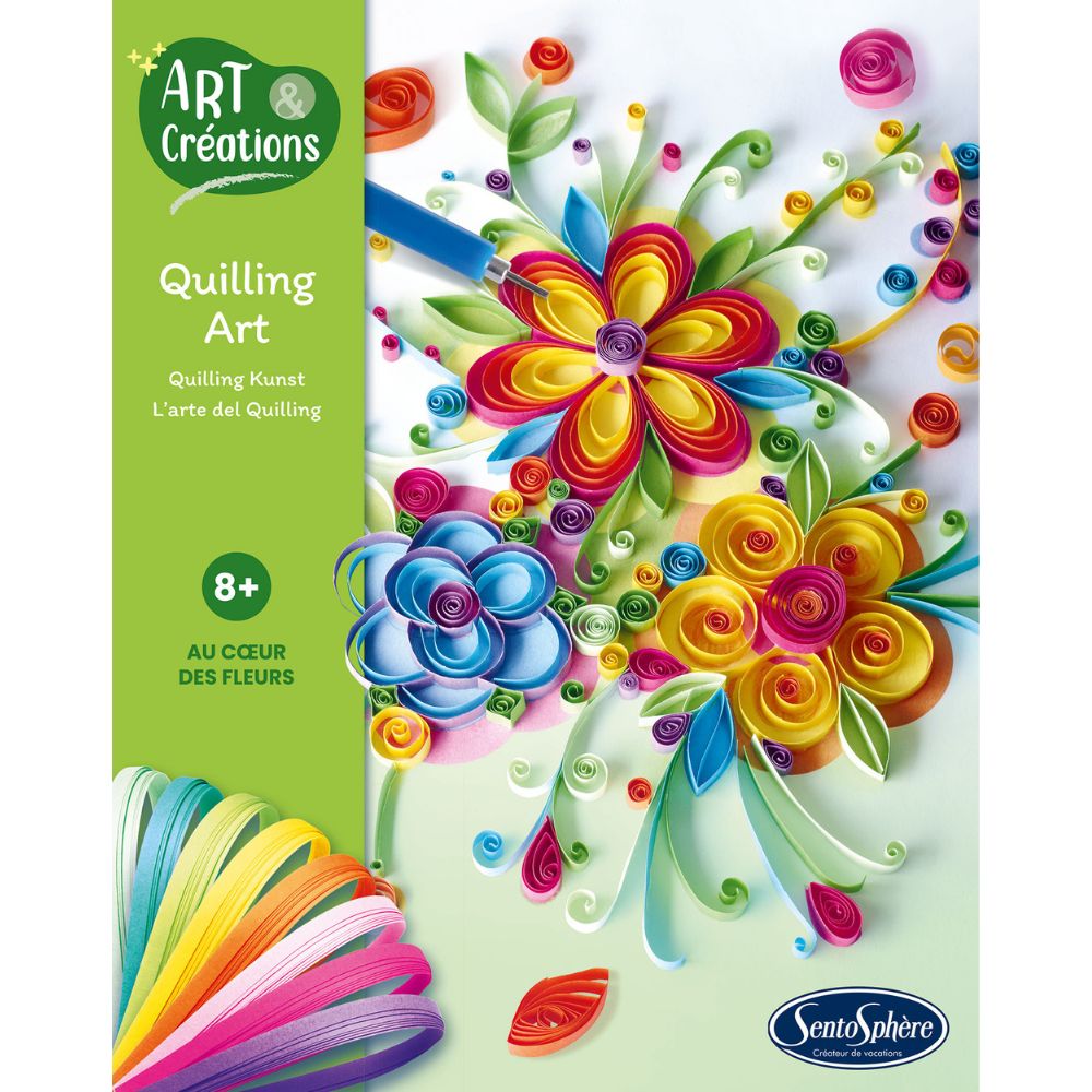 Sentosphere Quilling Art - In the Flowers