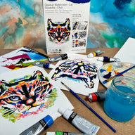 Daler Rowney Simply Gouache Cat Activity Set