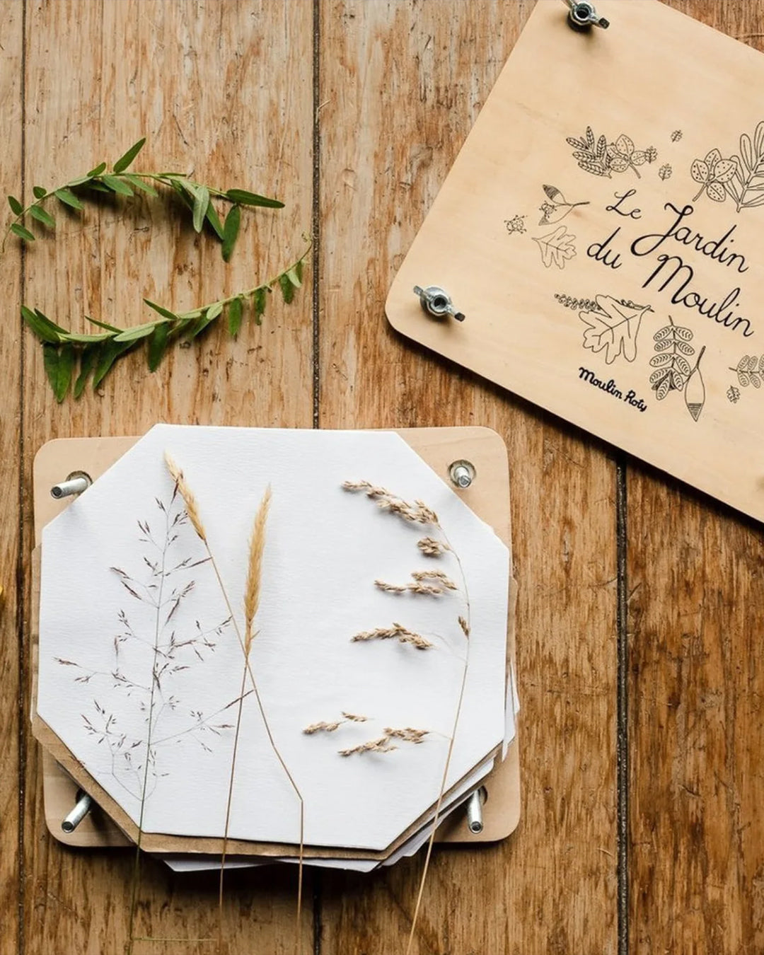 Moulin Roty Flower Press Kit - Presse a Fleurs