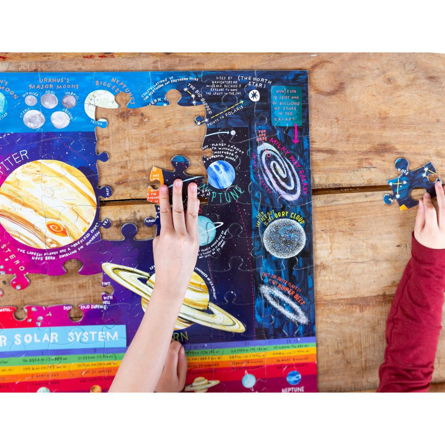 Eeboo Solar System 100 piece puzzle