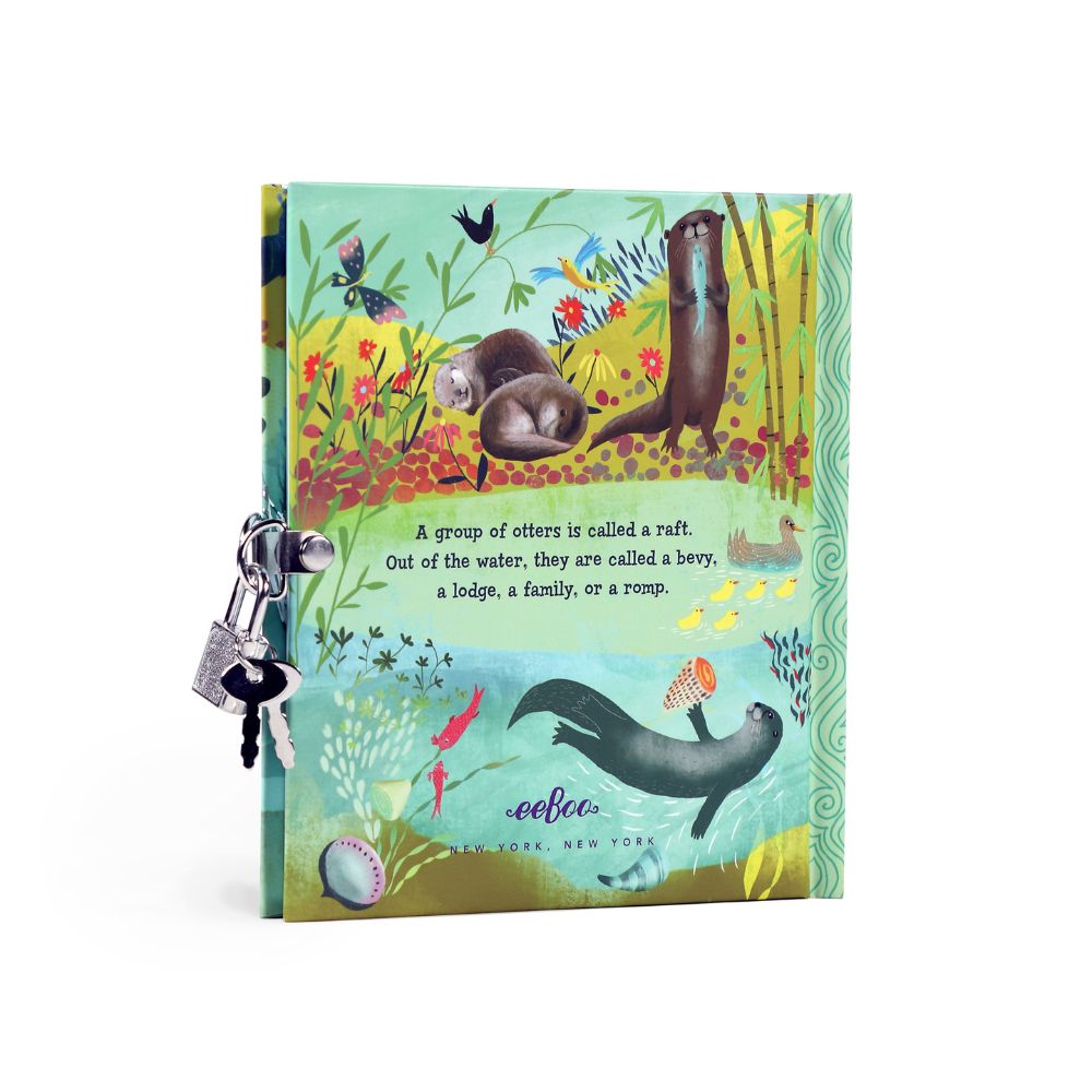 Eeboo Otters Secret Diary