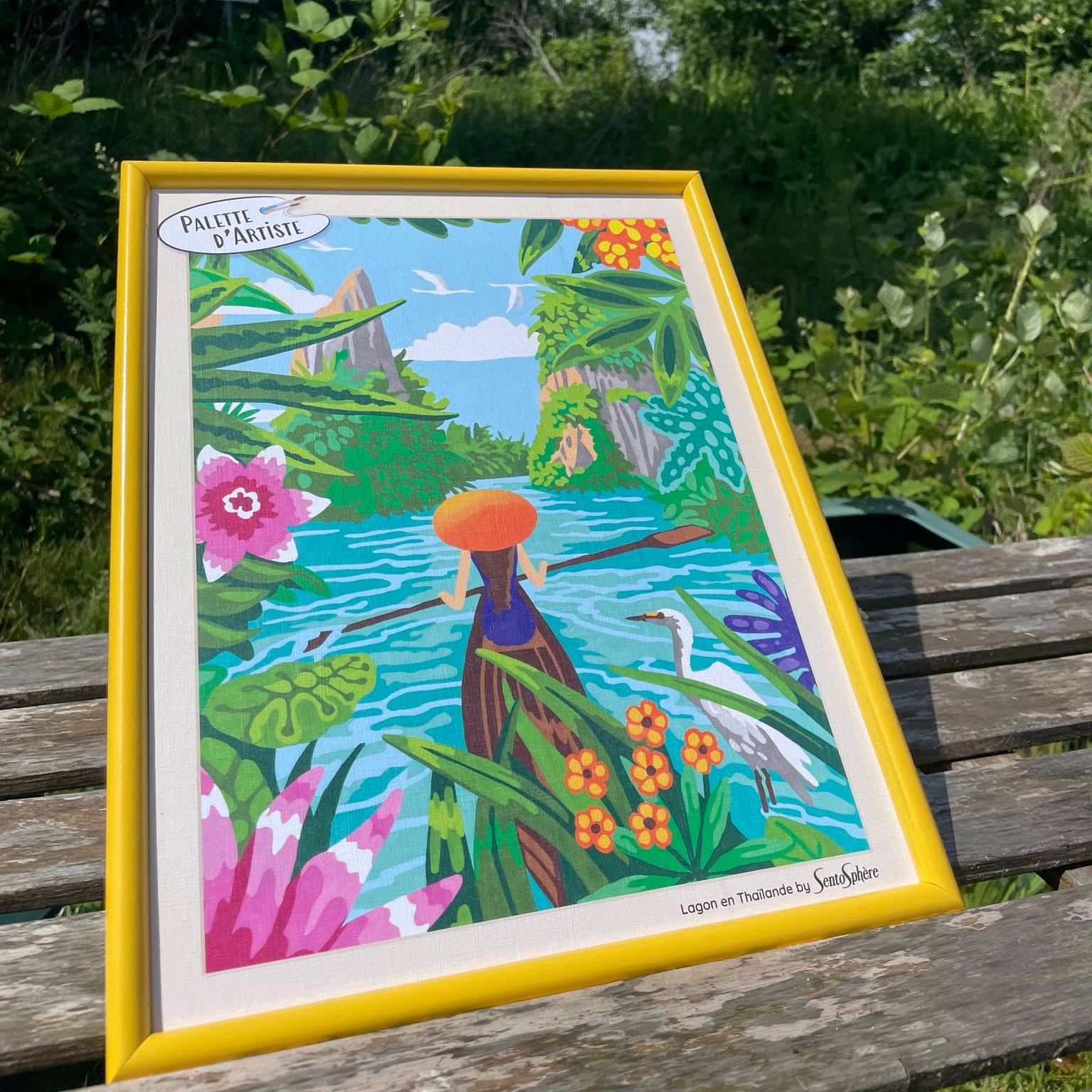 Sentosphere Artist's Palette - Lagoon in Thailand | Paint By
