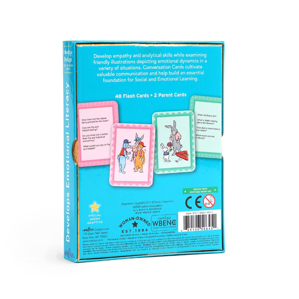 Eeboo I Heard Your Feelings Conversation Cards