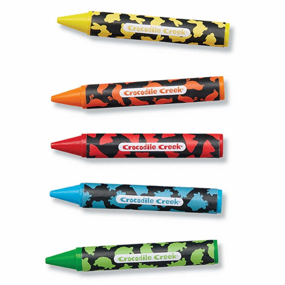 Crocodile Creek Colouring Stickers - Backyard Friends