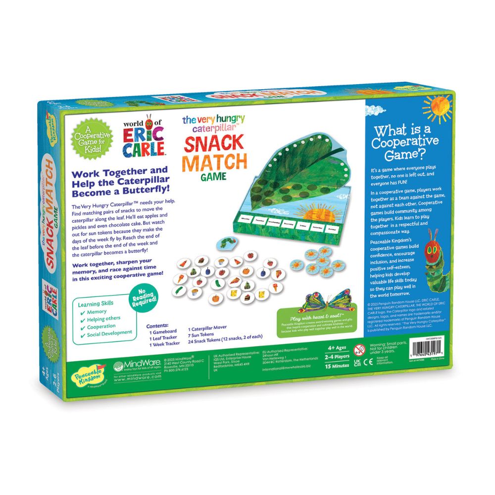 World of Eric Carle™ Very Hungry Caterpillar Snack Match Toddler Game