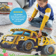 Peaceable Kingdom - Shiny Dump Truck Floor Puzzle