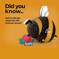 EUGY Bumblebee 3D Cardboard Model Kit.