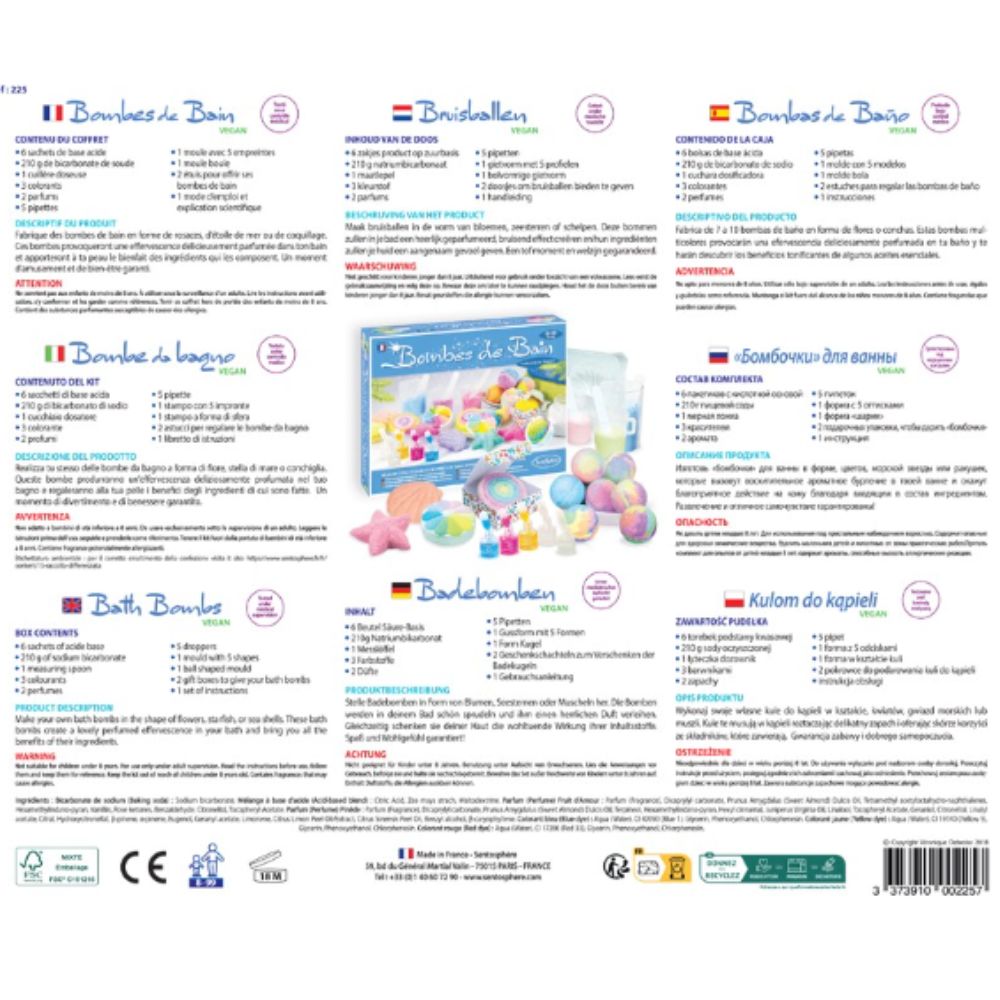 Bath Bomb Making Kit - Sentosphere
