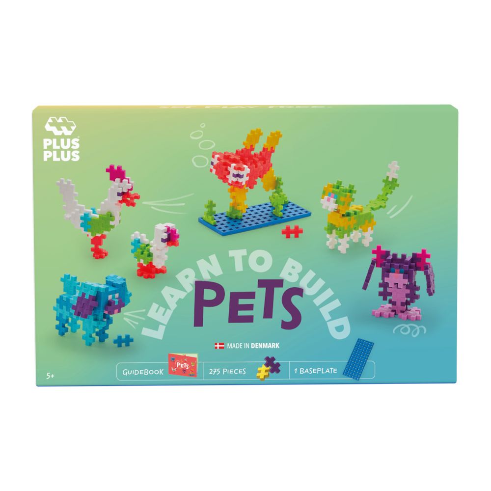 Plus Plus - Learn to Build - Pets