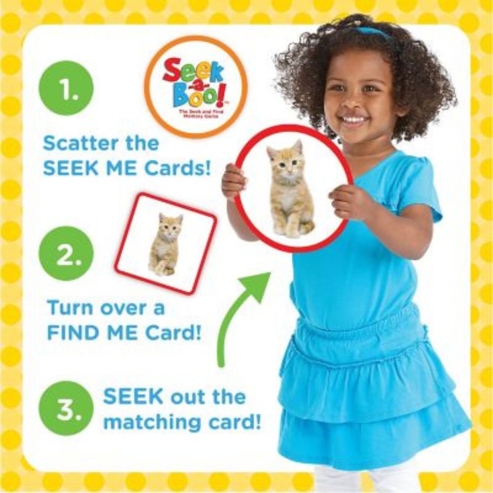 Seek a Boo! Seek-and-Find Toddler Memory Game - Default Title - Crafts4Kids