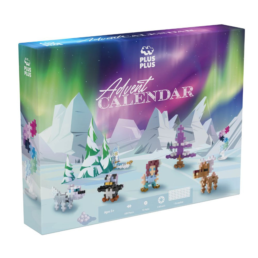 Plus Plus - Advent Calendar - Santa's Northern Lights Adventure 2025