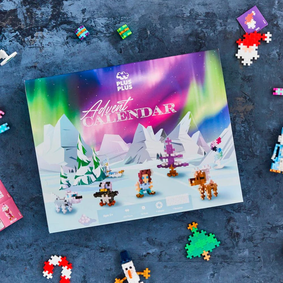 Plus Plus - Advent Calendar - Santa's Northern Lights Adventure 2025