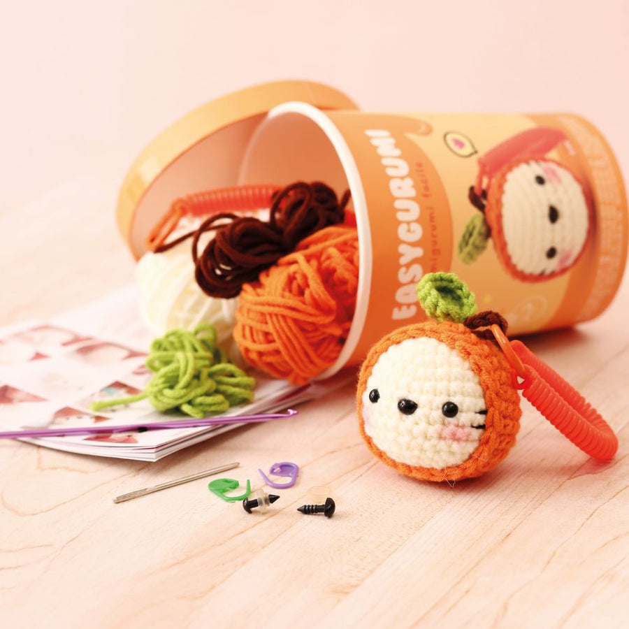 Amigurumi Crochet Cat Kit - Clementine