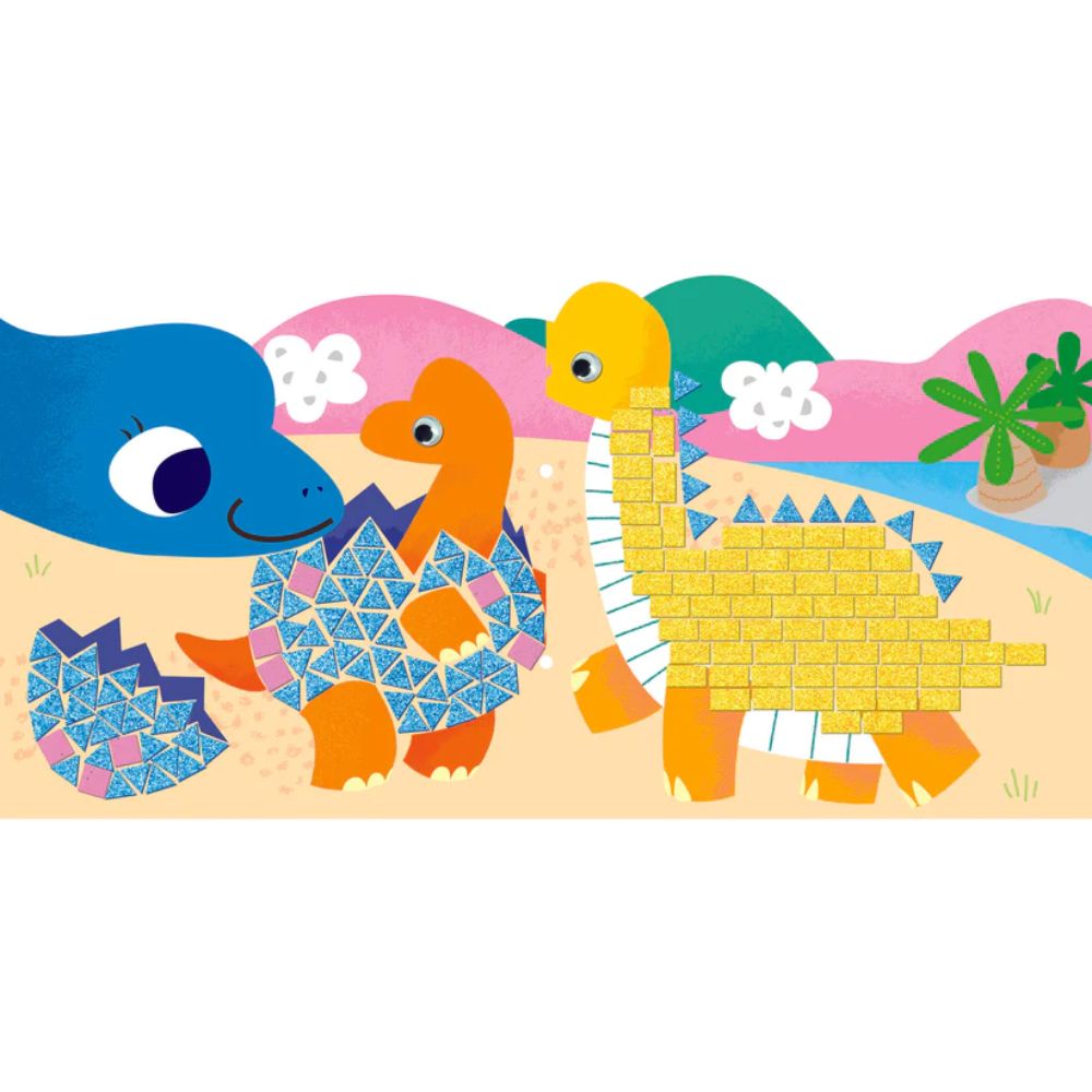 Avenir Create My First Mosaic Storybook - Dinosaurs