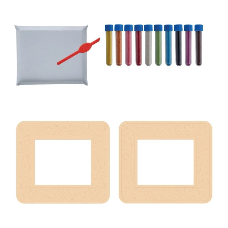 sand art photo frame DIY kit