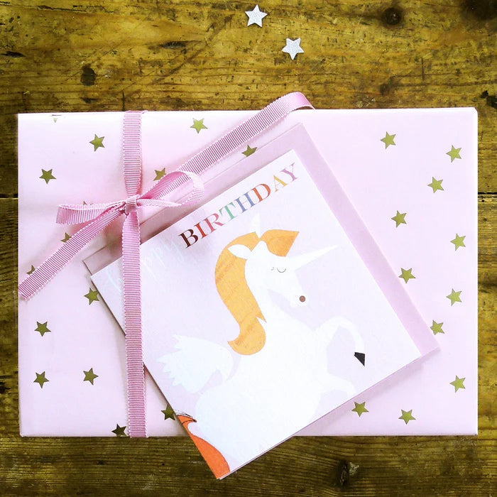 Unicorn Happy Birthday Card